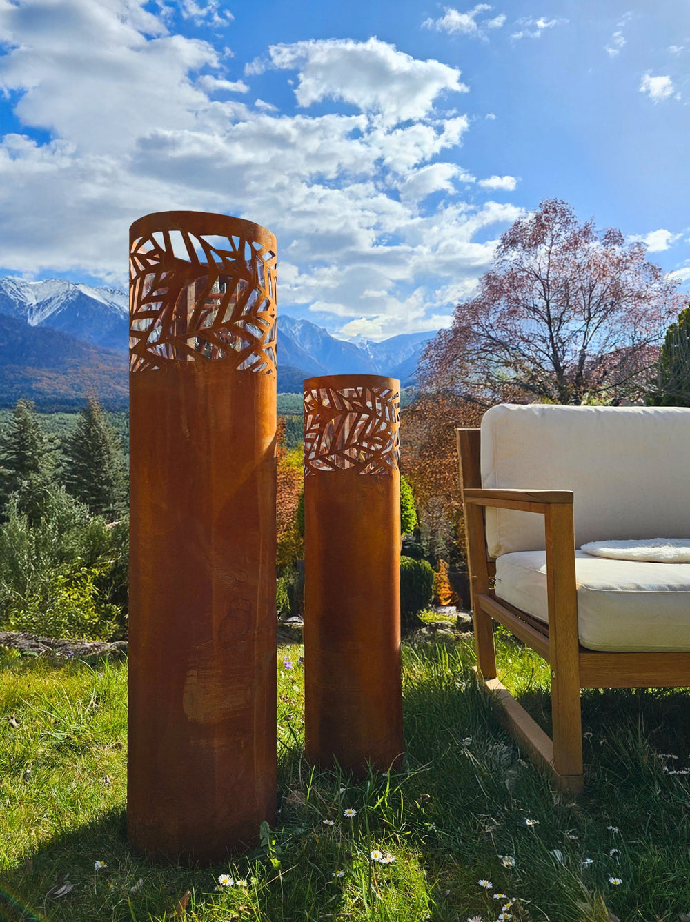 Windlichtsäule Livenza 100 cm Windlichtsäule Livenza 100 cm