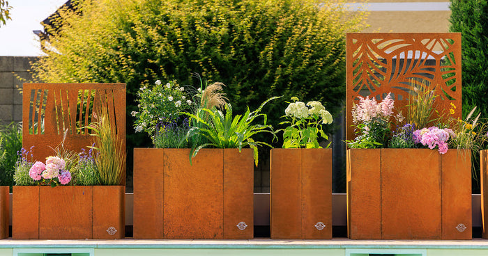Hochbeete mit integriertem Sichtschutz – Gartenbereiche stilvoll abgrenzen