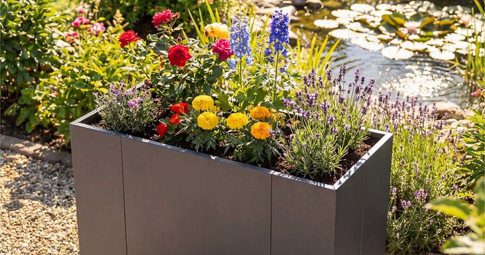 Blumen im Hochbeet – die schönsten Sorten & Pflanzideen für ein blühendes Hochbeet