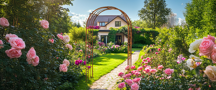 Rosengarten anlegen: Gestaltungsideen, Rosenarten & stilvolle Rankhilfen für den eigenen Traumgarten