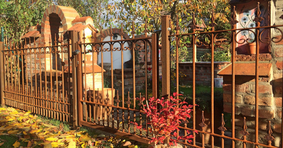 Rostdeko für den Garten