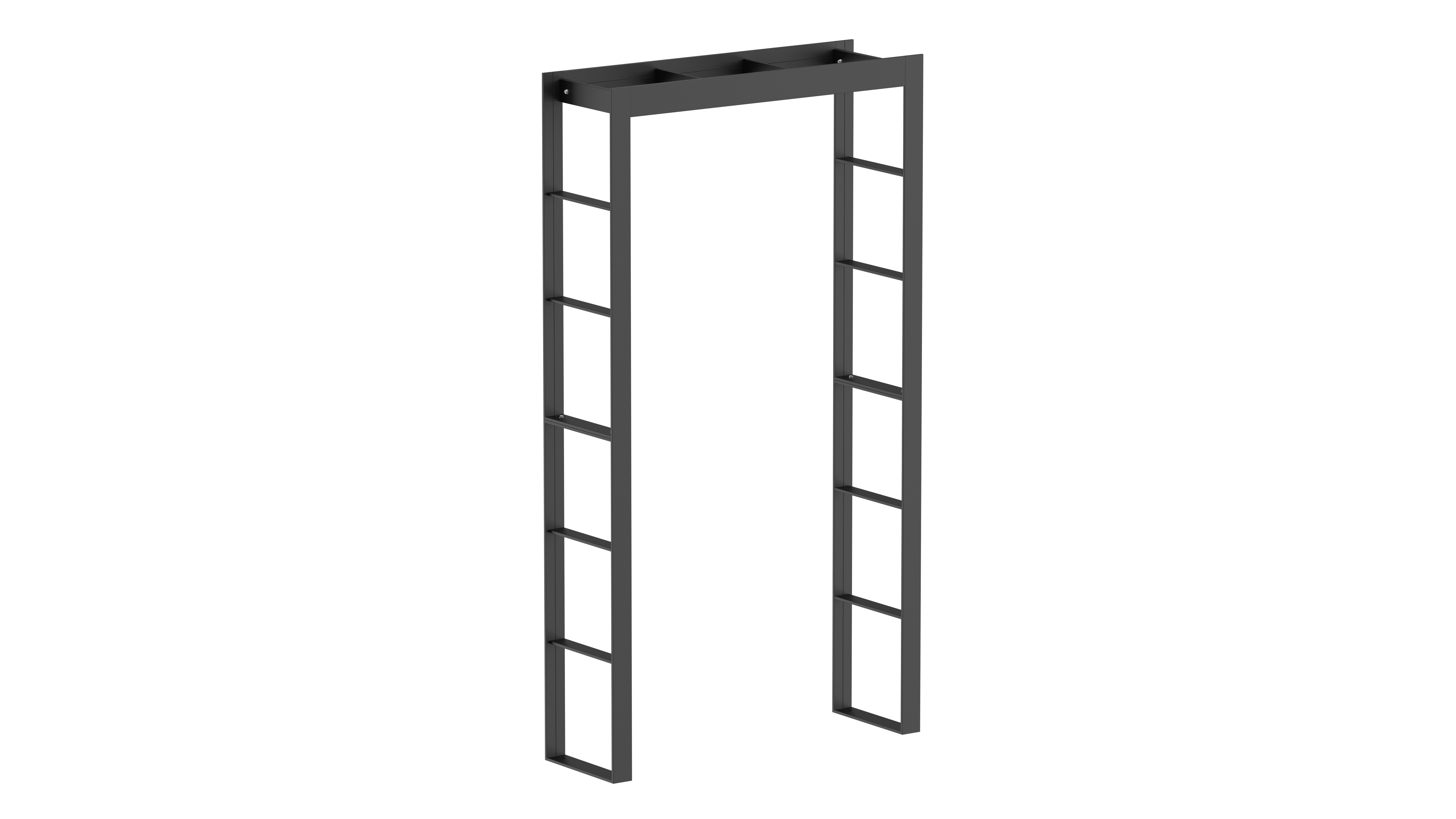 Pulverbeschichtet Sonderfarbe RAL  9005 Tiefschwarz