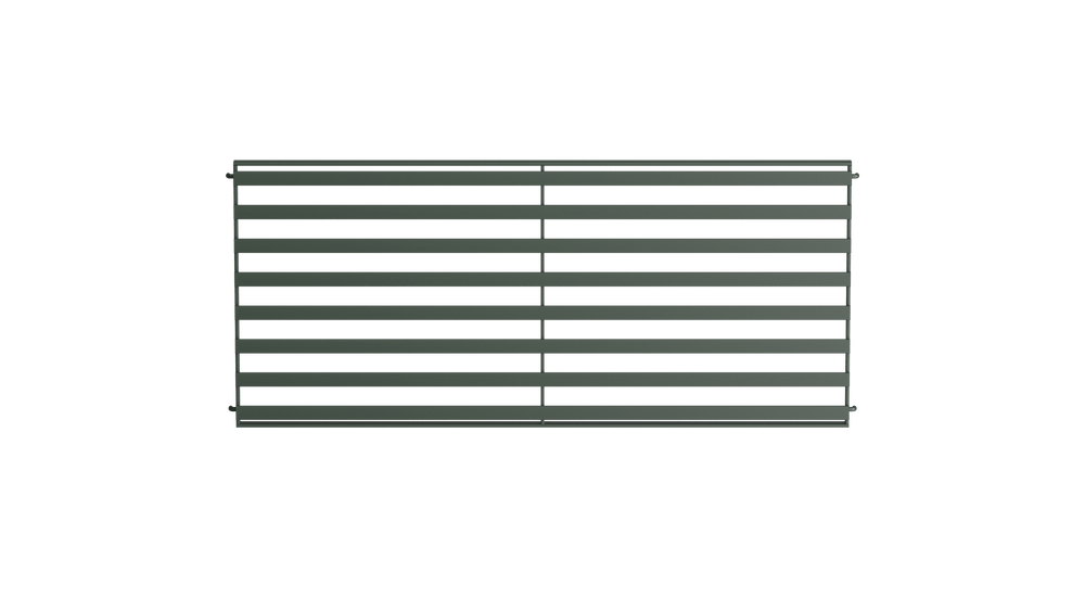 Pulverbeschichtet RAL 6009 Tannengrün