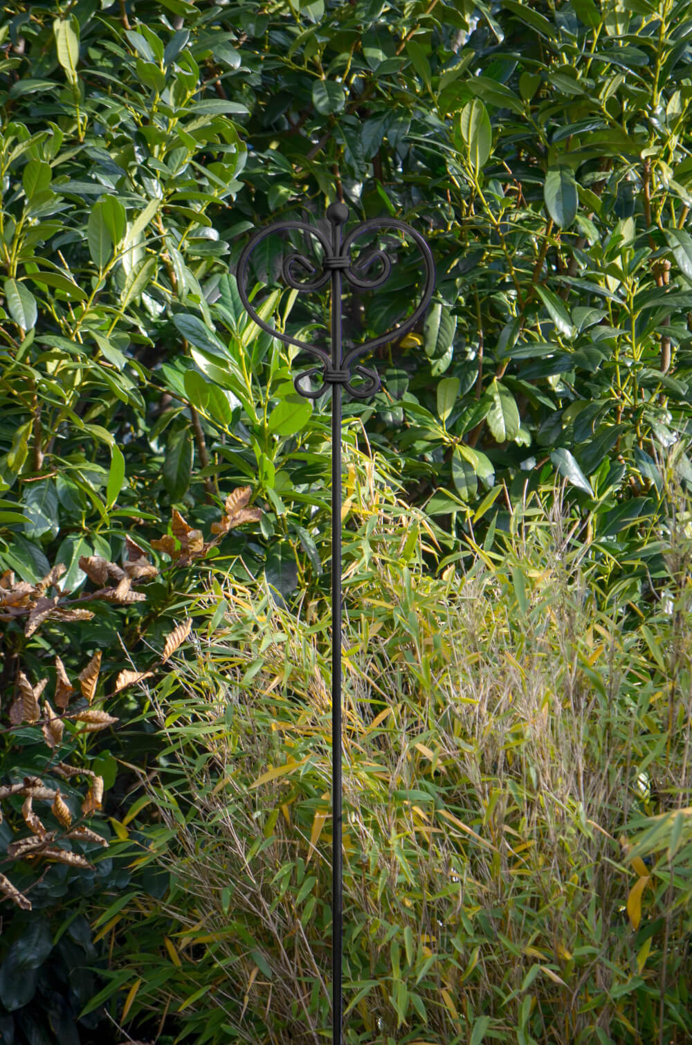 Gartenstecker Treviso Pulverbeschichtet RAL 9005 Tiefschwarz
